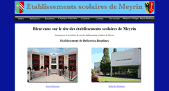 Desktop Screenshot of etablissements-scolaires-meyrin.ch